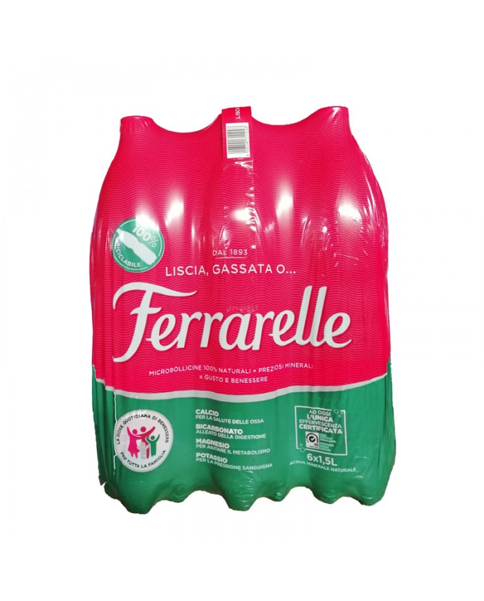 Acqua Ferrarelle Pet 1,5 Lt x 6 Bt